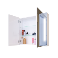 Горен шкаф за баня Гала 2 отворен