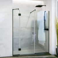 Душ-преграда Марк-Р черна интериор