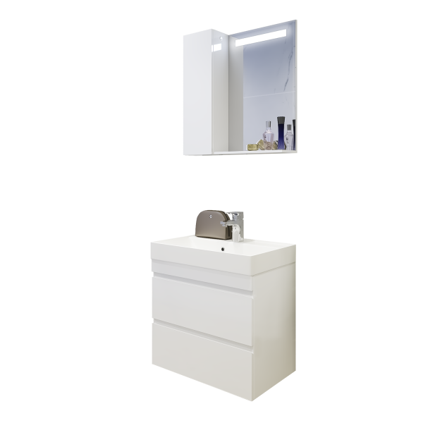 Комплект шкафове за баня Арте