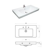 Долен шкаф за баня Монако