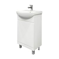 Шкаф за баня с мивка Дентан