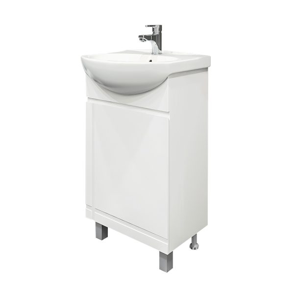 Шкаф за баня с мивка Дентан