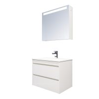 Комплект шкафове за баня Ема бяло