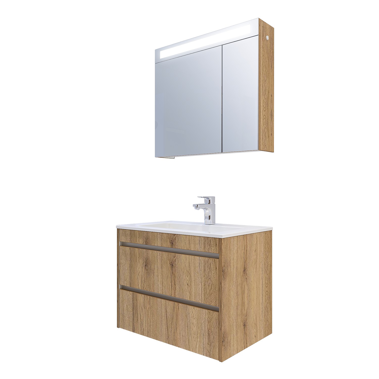 ema-darvesen-komplekt Комплект шкафове за баня Ема дървесни