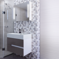 Комплект шкафове за баня Гала 2 интериор