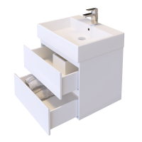 Долен шкаф за баня Гранд отворен