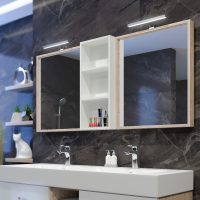 Горен шкаф за баня Калахари