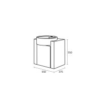 Долен шкаф за баня Кристин размери