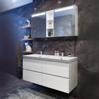 Шкаф за баня комплект Крюгер интериор