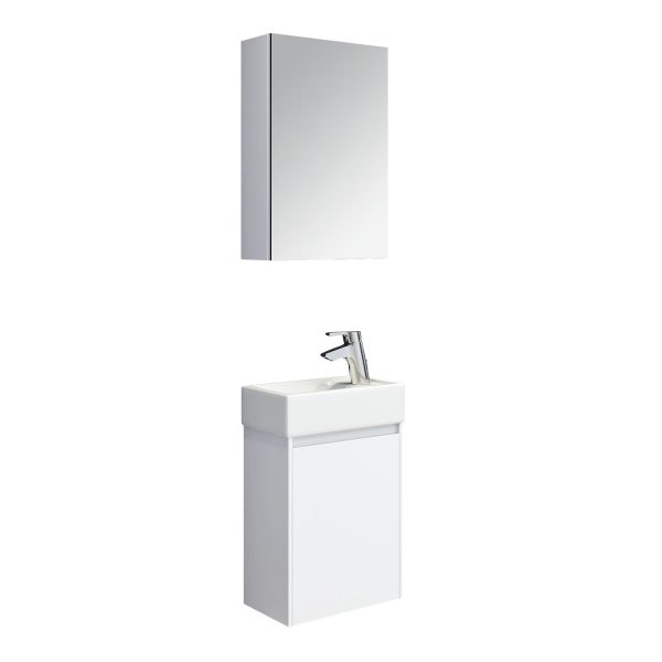 Шкаф за баня комплект Лара десен