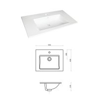 Долен шкаф за баня Ели