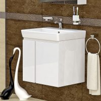 Шкаф за баня с мивка Модена интериор