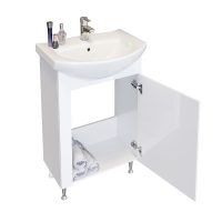 Долен шкаф за баня Модо отворен