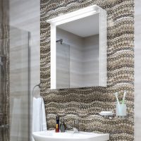 Горен шкаф за баня Модо интериор