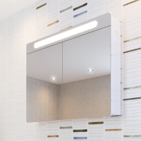 Горен шкаф за баня Монако интериор