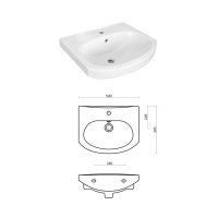 Долен шкаф за баня Дентън