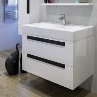 Шкаф за баня с мивка Ню Лайн интериор