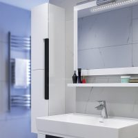 Шкаф за баня колона Ню Лайн интериор