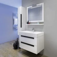 Шкаф за баня комплект Ню Лайн интериор