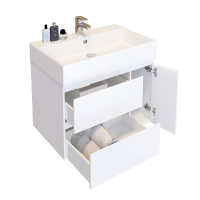 Долен шкаф за баня Серенгети отворен
