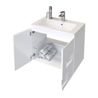 Долен шкаф за баня Сънлайт отворен