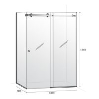 Душ-кабина Кремона-Р размери
