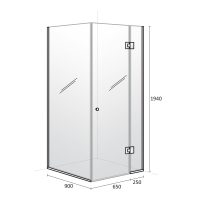 Душ-кабина Нола-Р размер