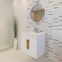 Комплект шкафове за баня Виго 2 интериор