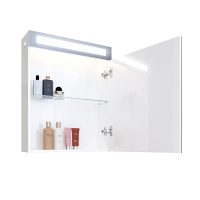 Горен шкаф за баня Тринити отворен