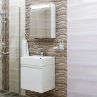 Комплект шкафове за баня Тринити интериор