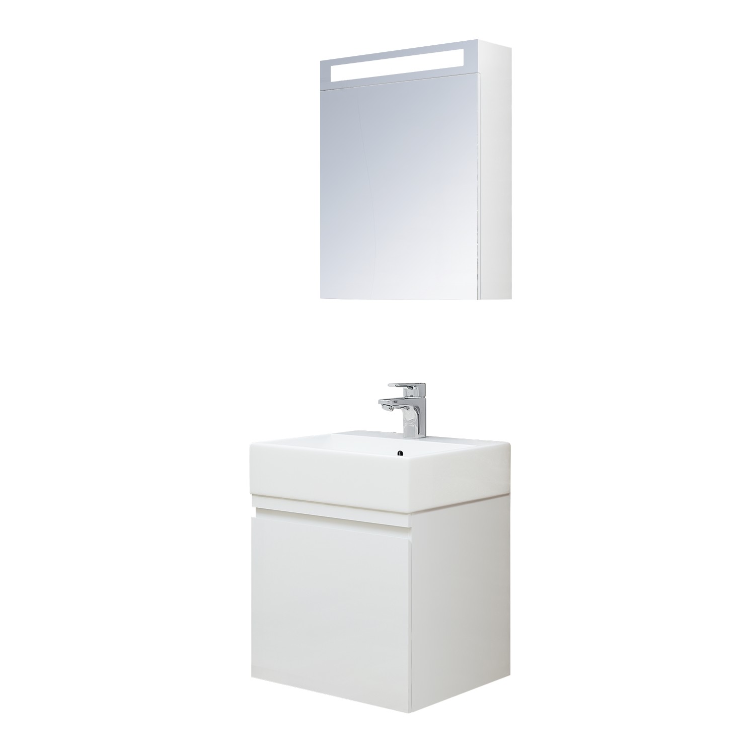 triniti-komplekt Комплект шкафове за баня Тринити