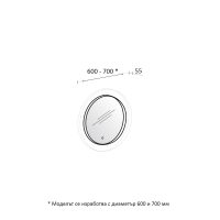 Огледало за баня Амбосели размери