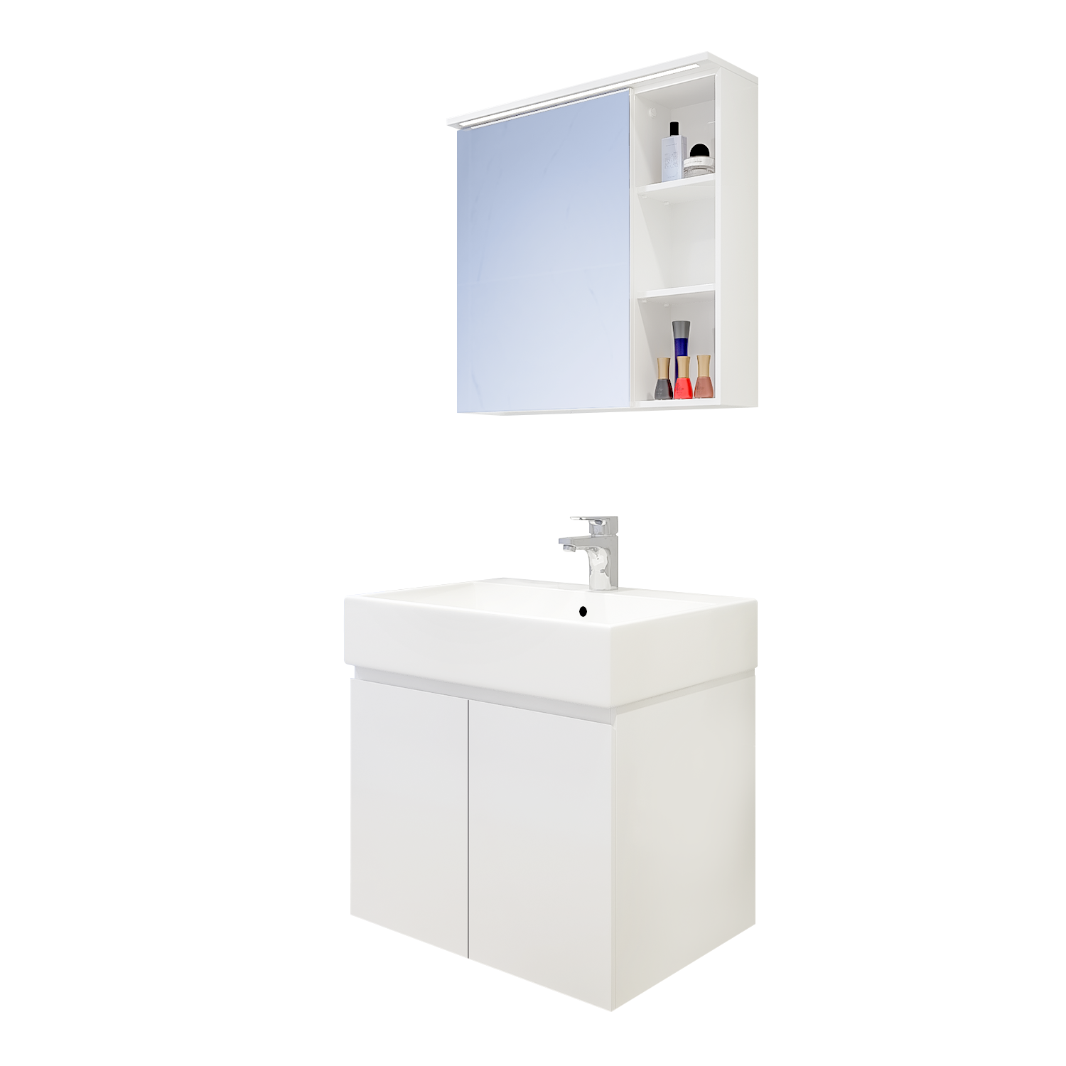 lagos-komplekt Комплект шкафове за баня Лагос