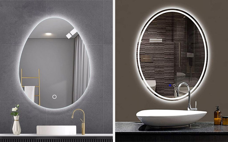 Видове огледала за баня