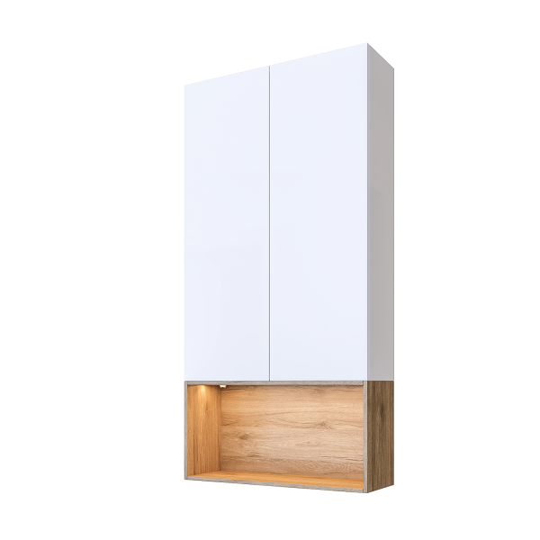 Шкаф Милде над тоалетна структура за вграждане