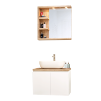 Комплект шкафове за баня без мивка Либеро с Roca Ohtake
