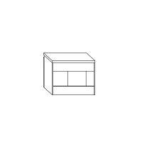 Долен шкаф за баня Либеро отзад за ВиК отвори